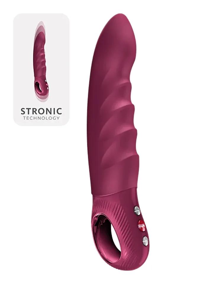 Fun Factory Stronic Deep Thrusting Pulsator Wine Red