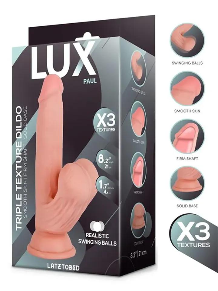 Paul Triple Density Swinging Balls Dildo 21 cm
