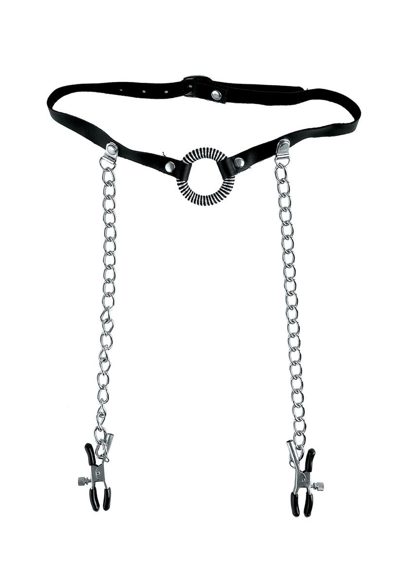 O-Ring Gag & Nipple Clamps