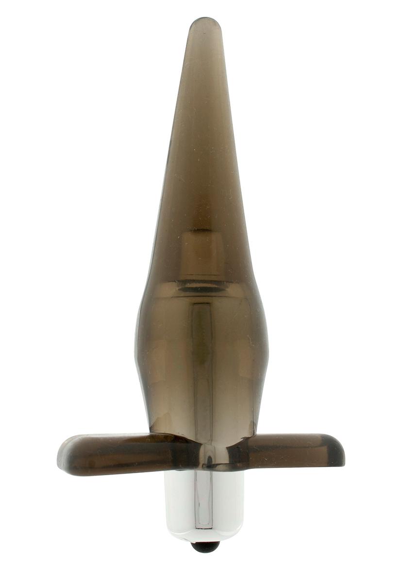 POWER BUTTPLUG SMOKE Vibrerande analplugg