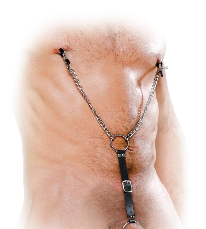 Nipple Clamps and Cockring Set