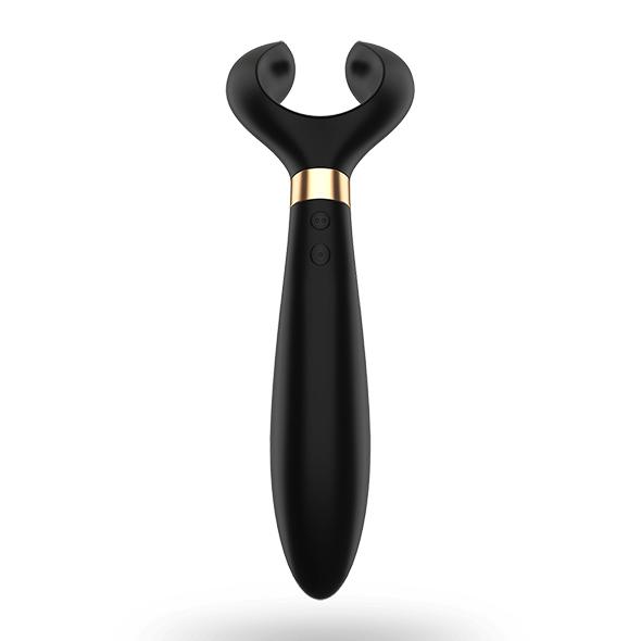 Partner Multifun 3 Black - Endless Fun Multi vibrator - Satisfyer