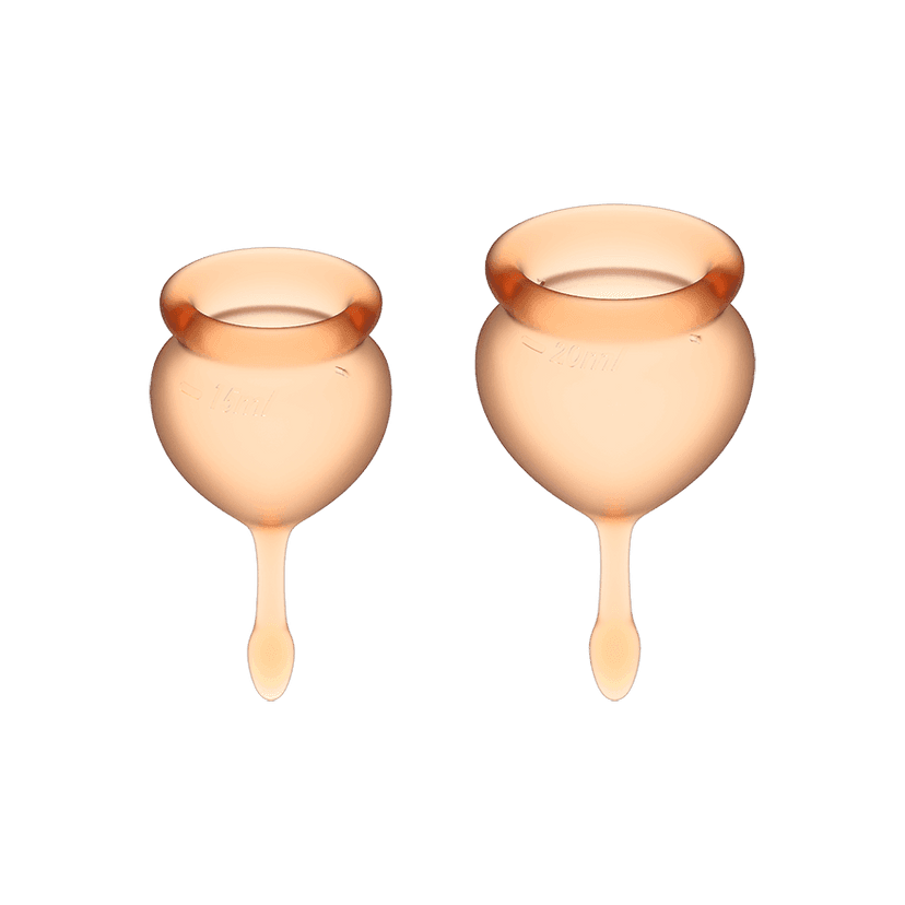 Satisfyer Feel Good Menskopp, Orange - 2st