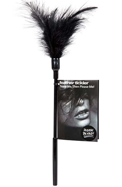 Tease Me Then Fuck Me Feather Tickler Black