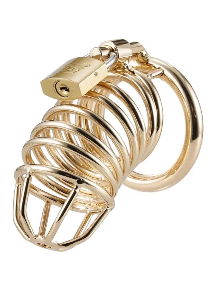 Cocklock Golden Bird Chastity Cage