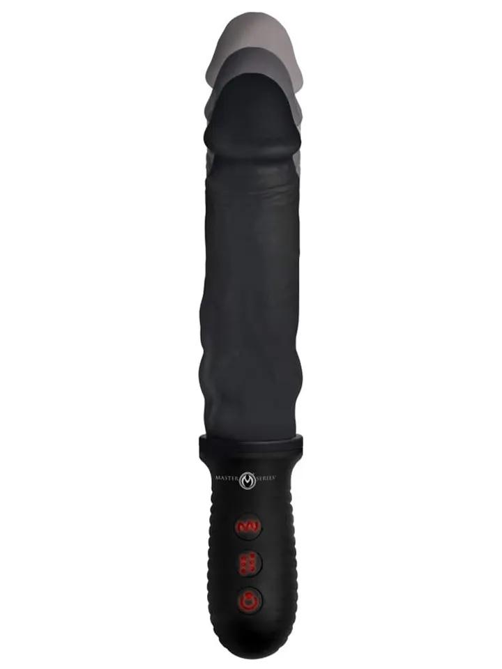 8X Auto Pounder Vibrating & Thrusting Dildo